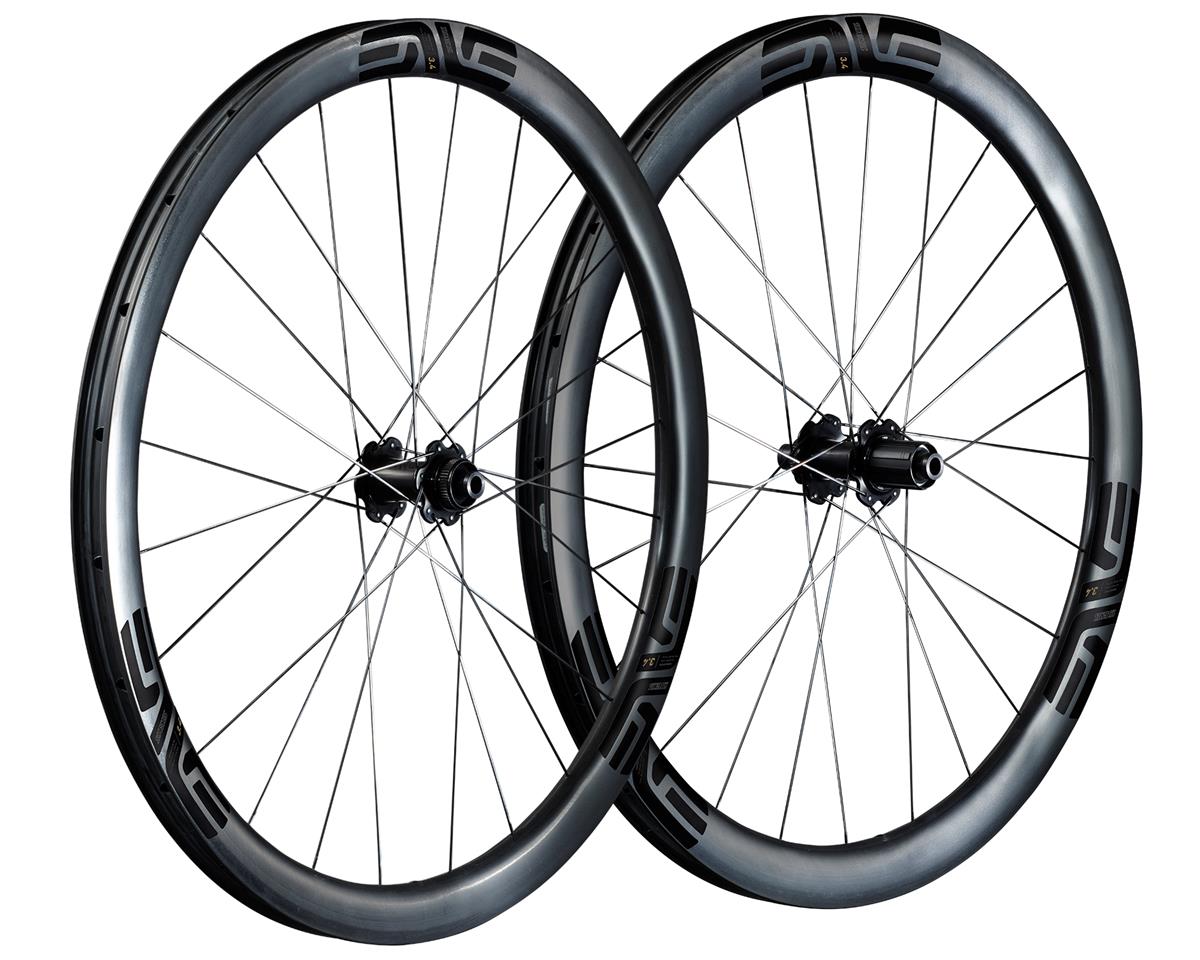 Enve SES 3.4 Carbon Disc Brake Wheelset (Black) (Campagnolo N3W) (700c) (Centerlock) (Tubeless)