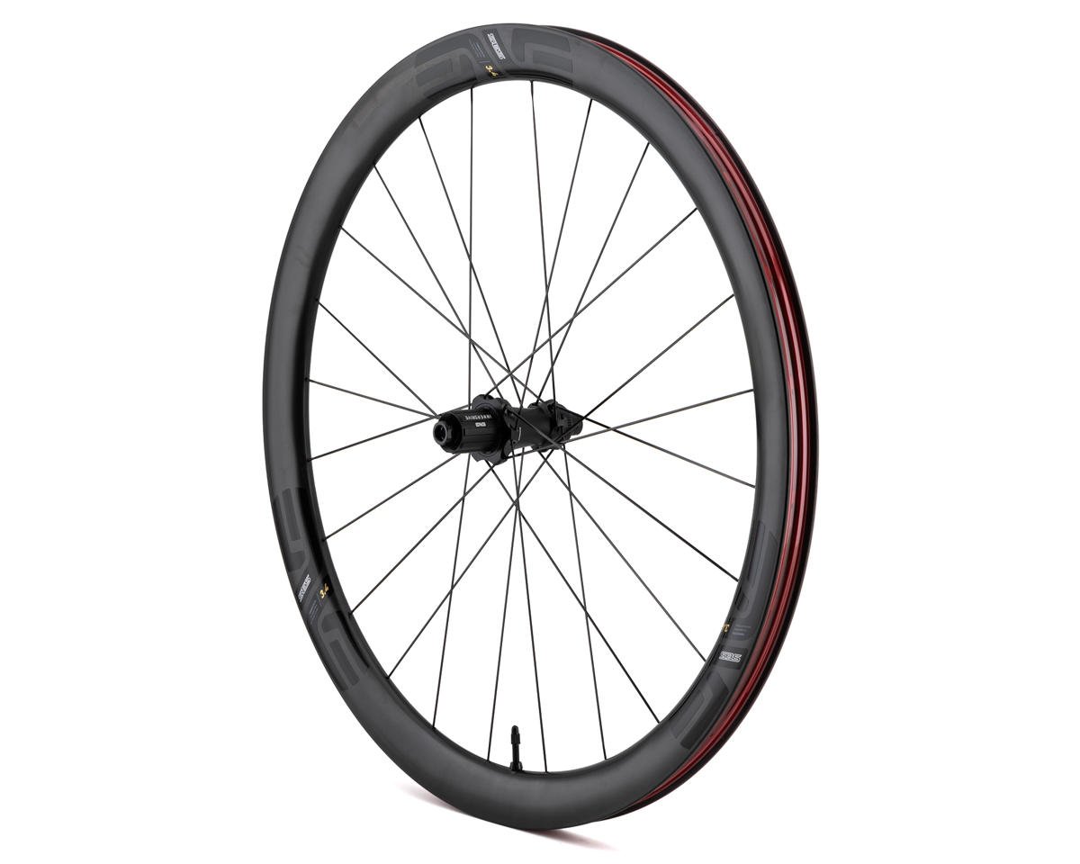 Enve SES 3.4 Road Wheels (Black) (Shimano HG) (Rear) (700c) (Centerlock Disc) (Tubeless)