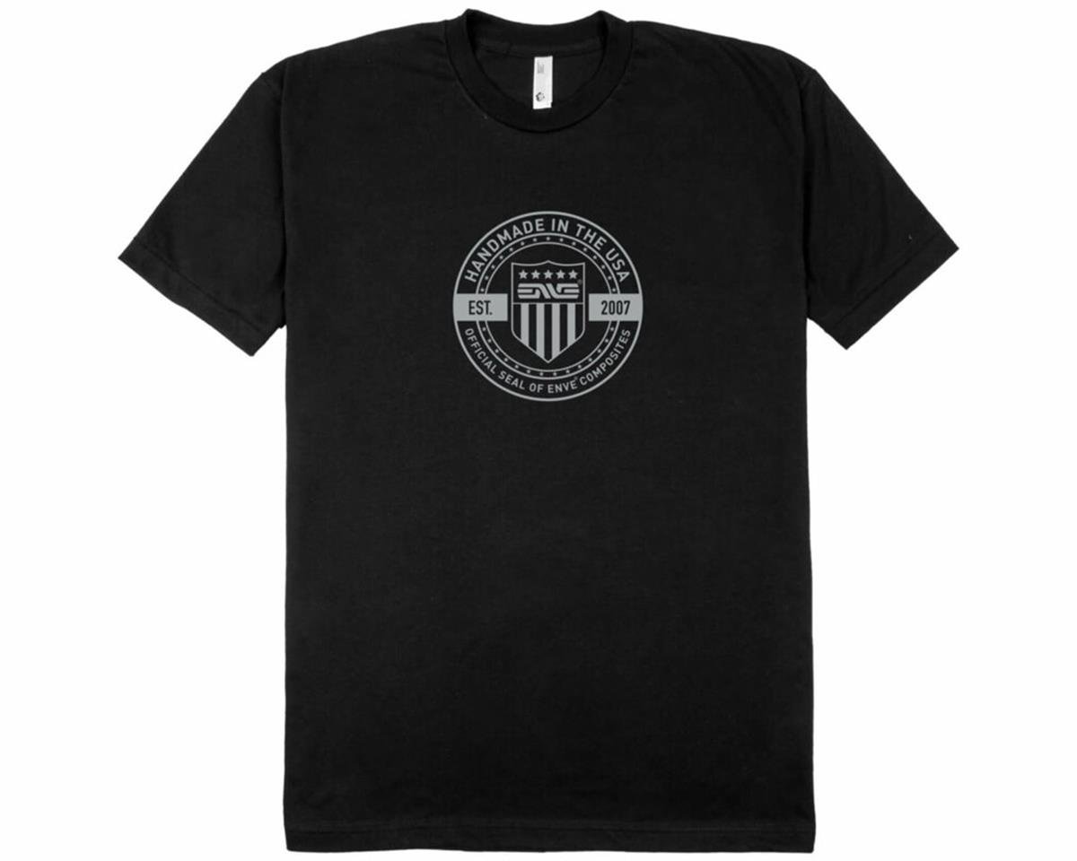 Enve Seal Men's Short Sleeve T-Shirt (Black) (L)