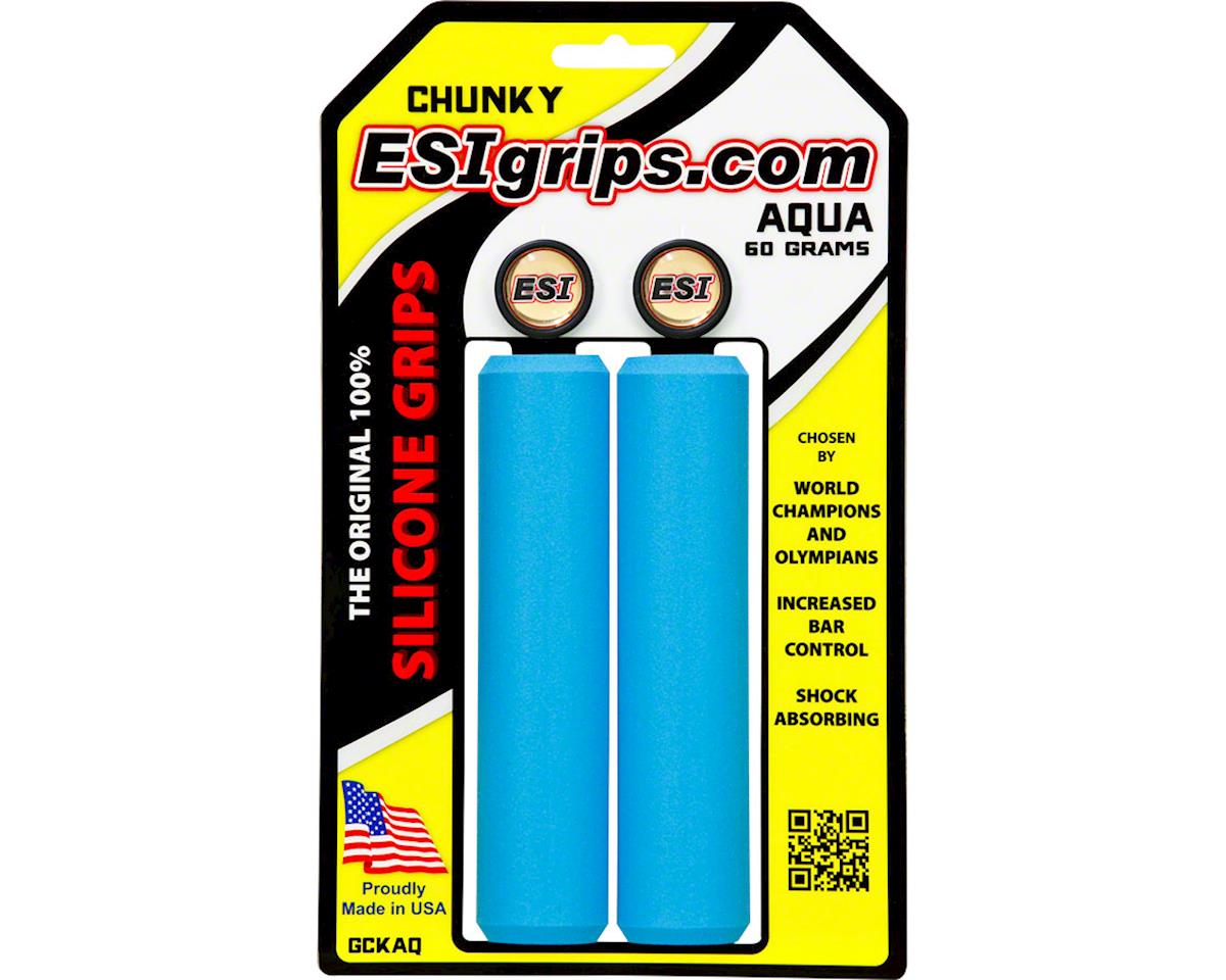 ESI Grips Racer's Edge Silicone Grips (Aqua)