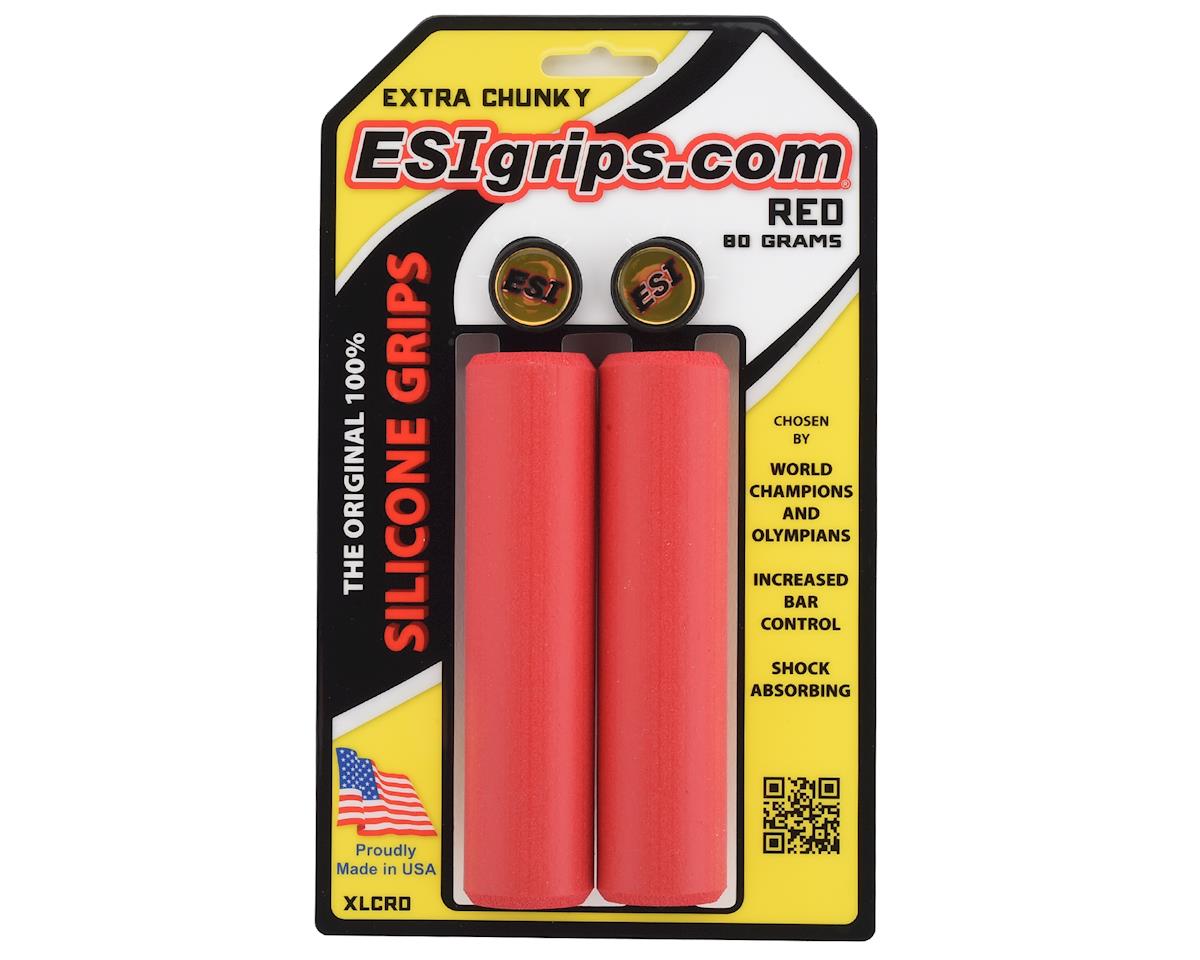 Esi Grips Extra Chunky Silicone Grips Red Performance Bicycle