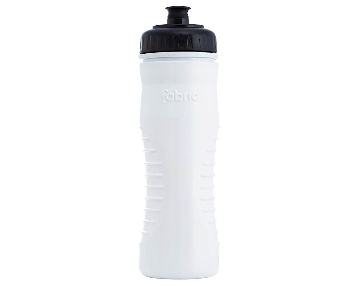 Fabric Internal Insulated Cageless Water Bottle (White/Black) (20oz) - FP5307U4160