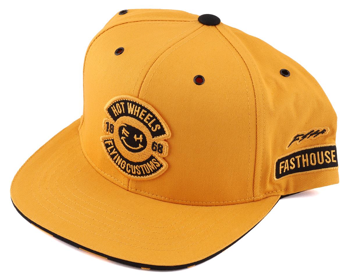 Fasthouse Inc. Dash Hot Wheels Hat (Vintage Gold) (One Size Fits Most ...