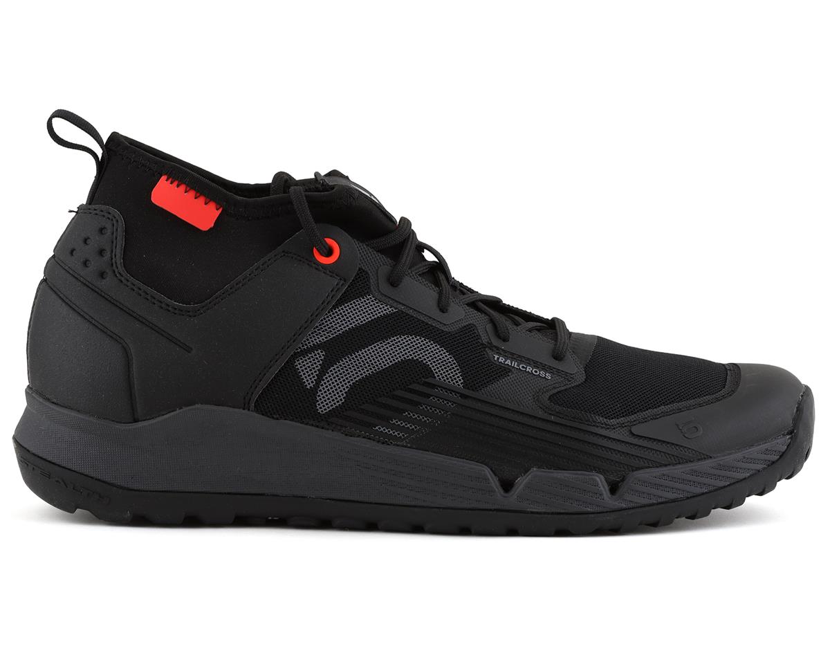 Five Ten Trailcross XT Flat Pedal Shoe (Black/Grey Three/Solar Red ...