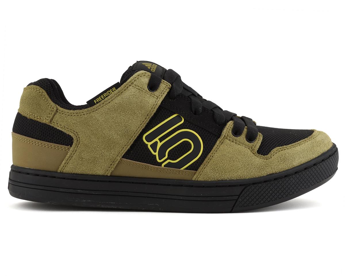 Five Ten Freerider Flat Pedal Shoe  (Hazy Yellow/Wild Moss/Core Black) (10.5) - FW2841-10.5