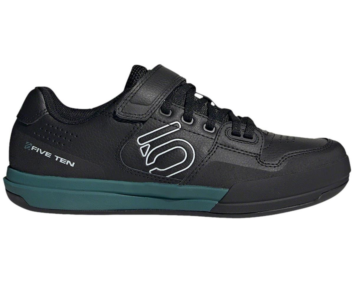 Five Ten Women's Hellcat Clipless Shoe (Core Black/Crystal White/Hazy Emerald) (10.... - FW4206-10.5