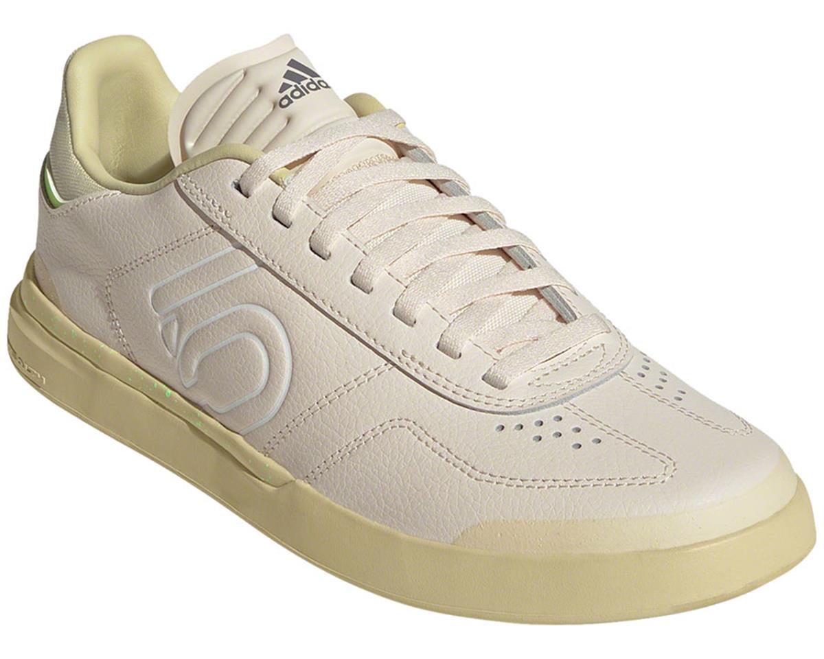 Five Ten Women's Sleuth DLX Flat Pedal Shoe (Wonder White/FTWR White/Sandy Beige) (... - GW5448-10.5