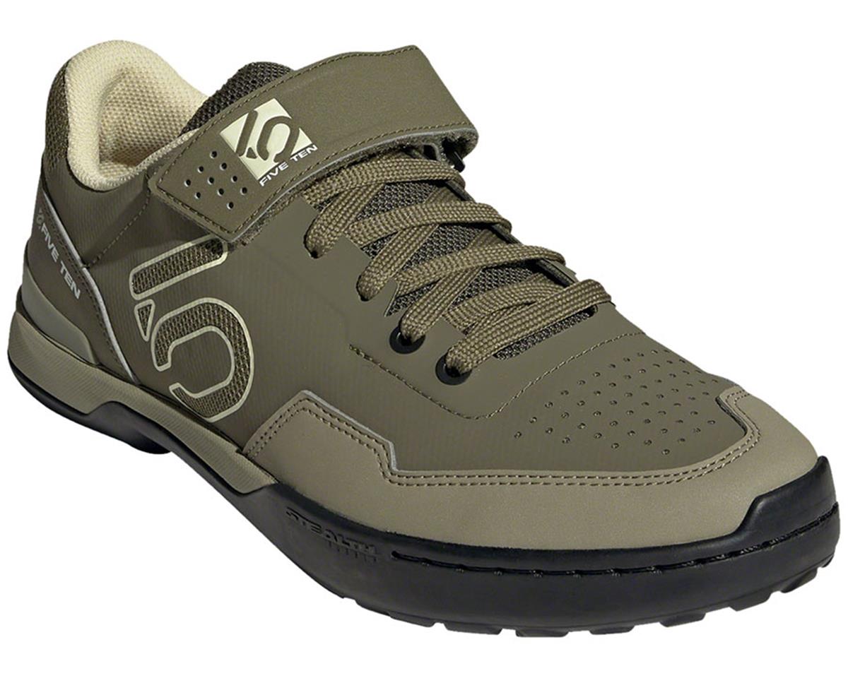 Five Ten Kestrel Lace Clipless Shoe (Focus Olive/Sandy Beige/Orbit Green) (10.5) - GZ9252-10.5