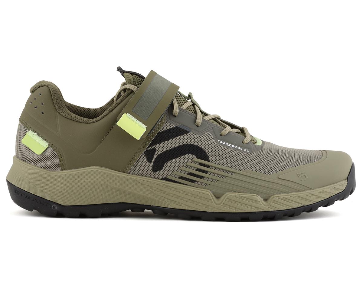 Five Ten Trailcross Clip-In Shoe (Orbit Green/Carbon/Pulse Lime) (12.5 ...