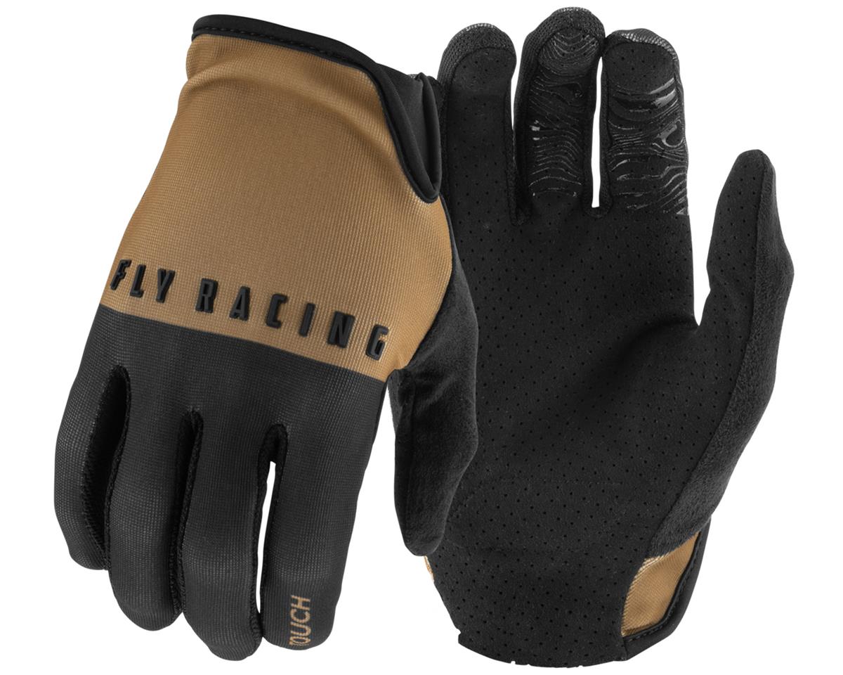 Fly Racing Media Gloves (Dark Khaki/Black) (L) - 350-0123L