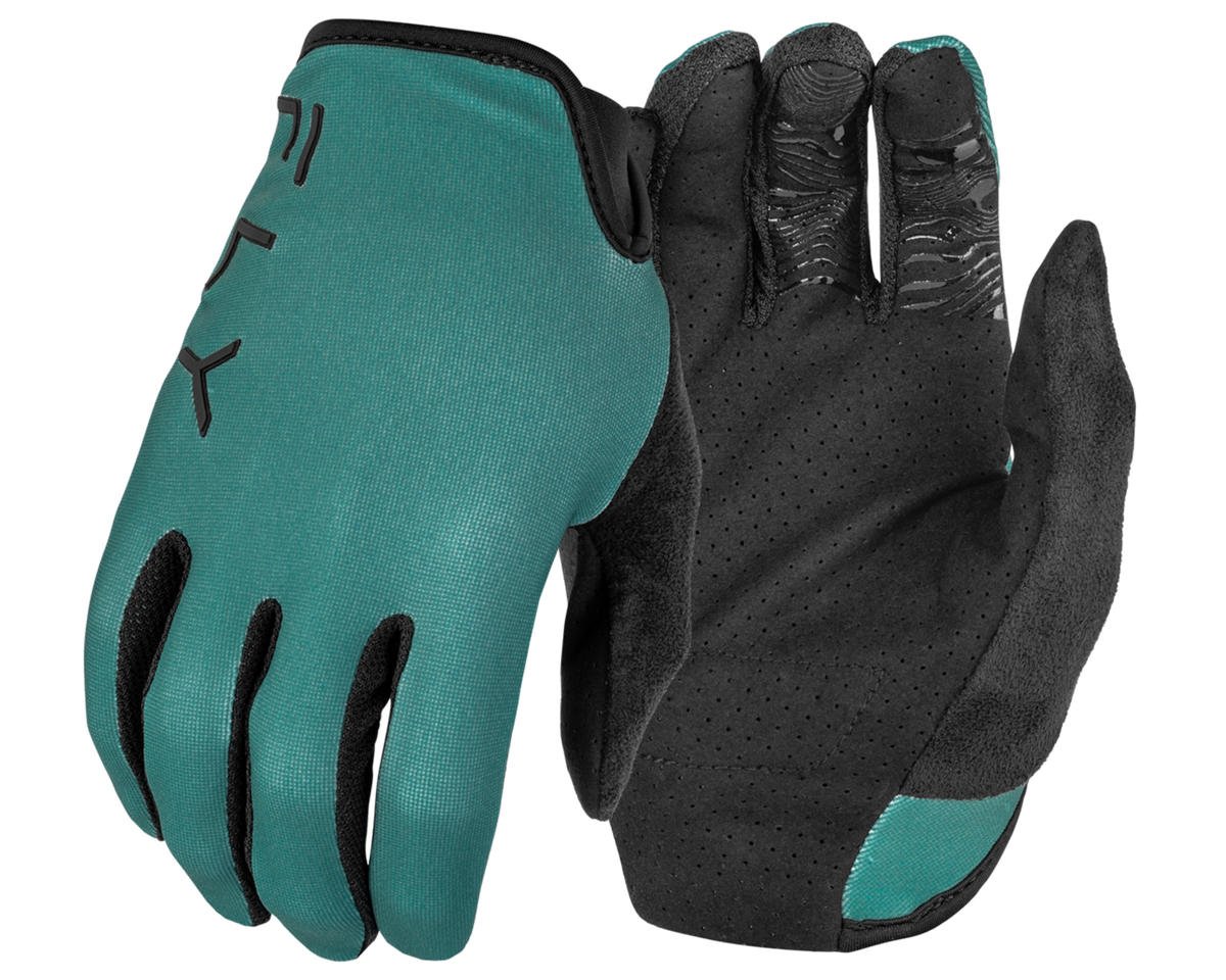 Fly Racing Radium Long Finger Gloves (Evergreen) (S)