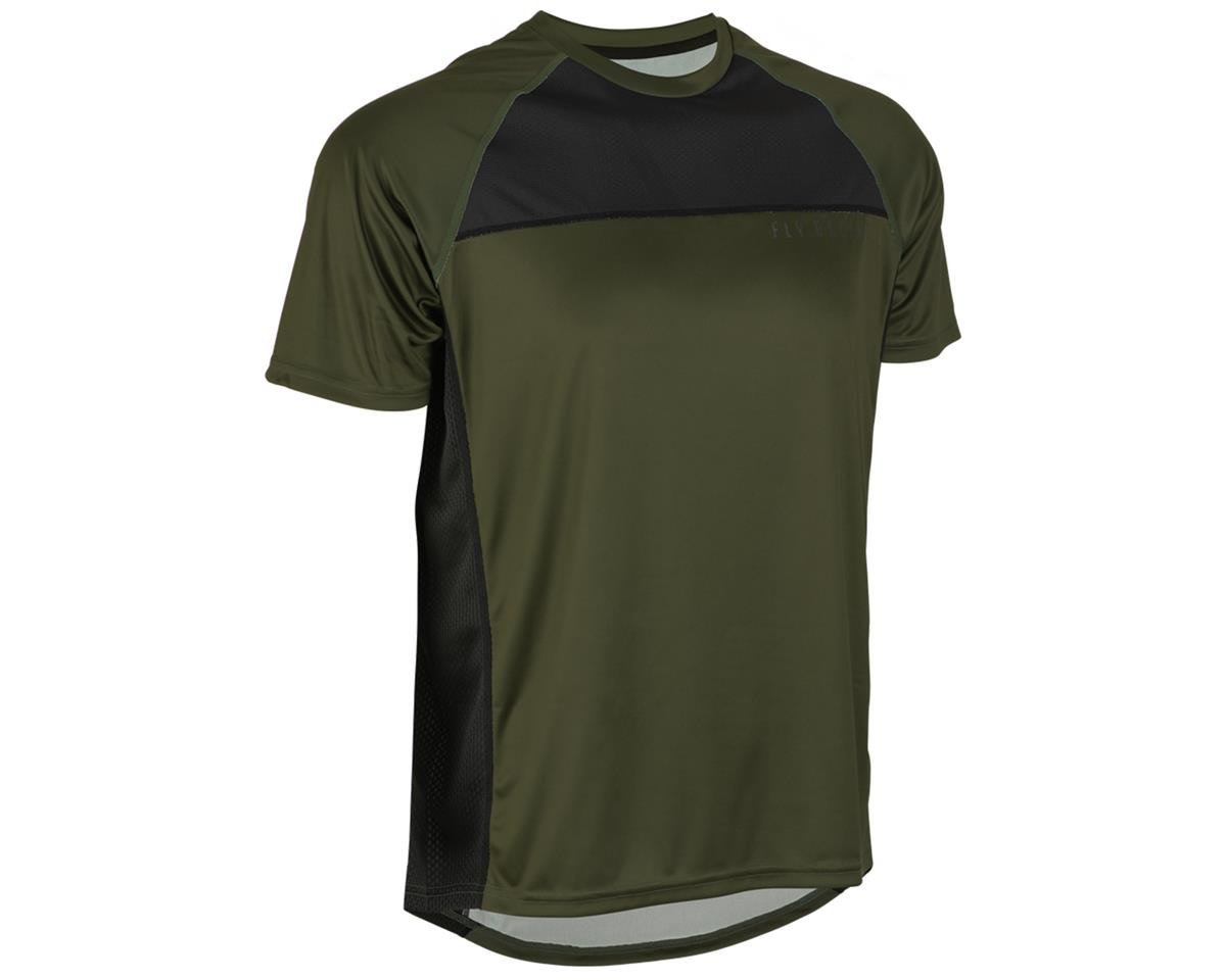 Fly Racing Super D Jersey (Dark Forest Heather) (M) - 352-8105M