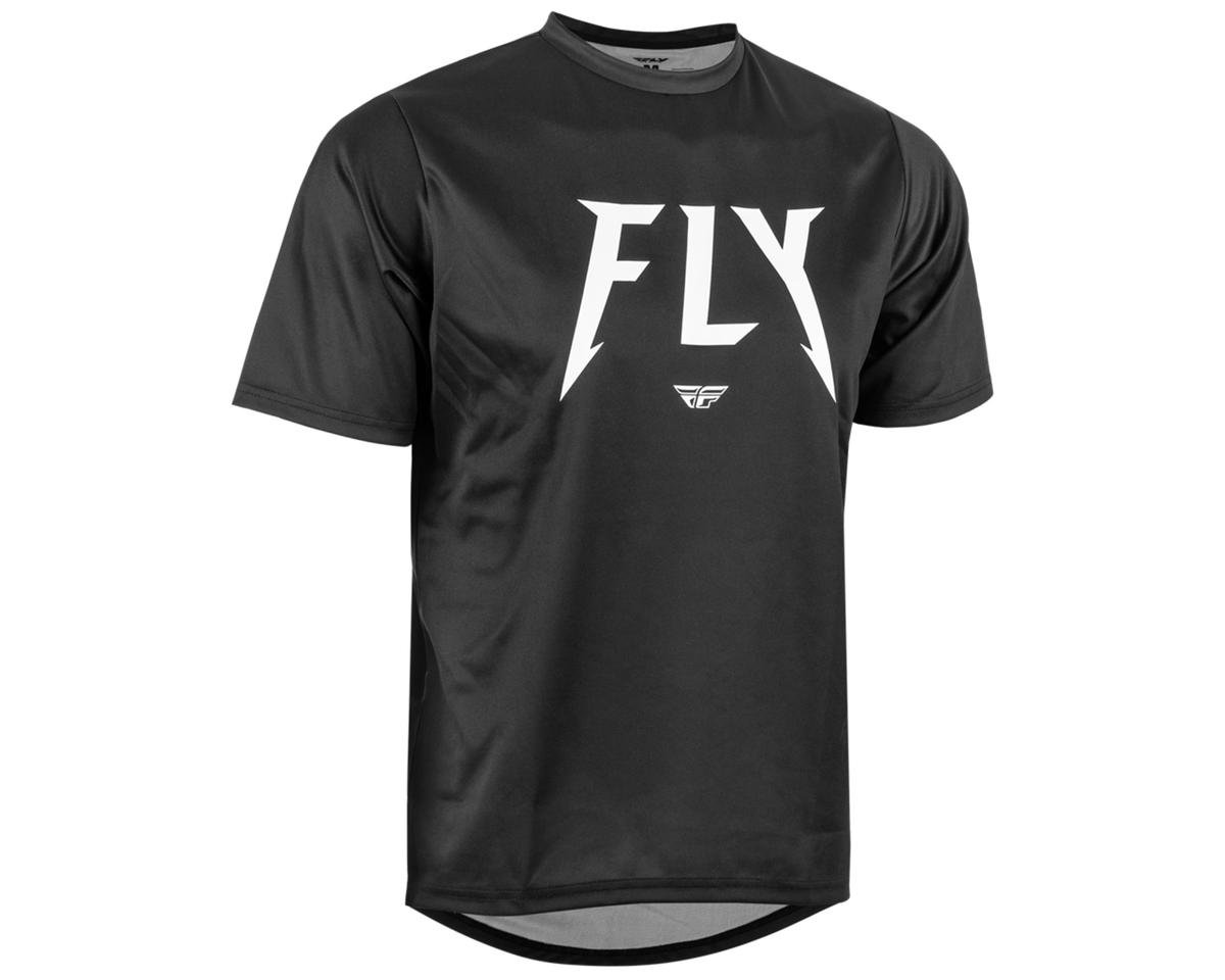 Fly Racing S.E. Action Short Sleeve Jersey (Black) (S)