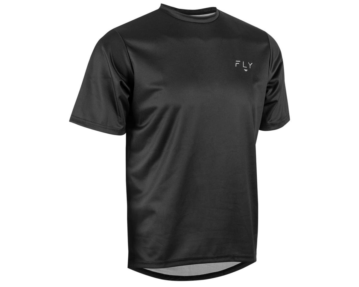 Fly Racing Action Short Sleeve Jersey (Black) (XL)
