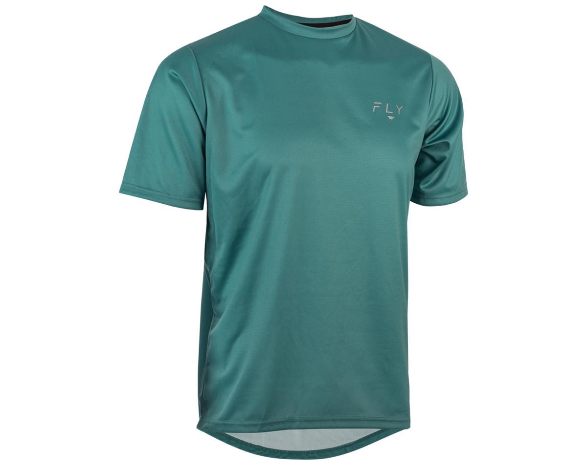 Fly Racing Action Short Sleeve Jersey (Evergreen) (XL)