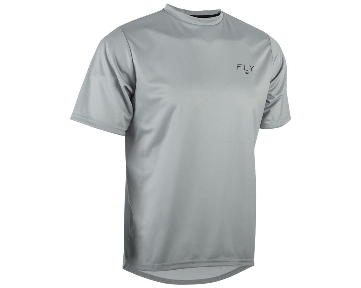 Fly Racing Action Short Sleeve Jersey (Light Grey) (2XL)