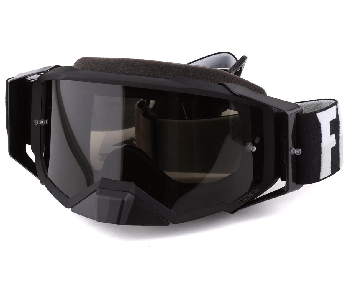 Fly Racing 2021 Zone Goggles Black/Dark Smoke Lens 