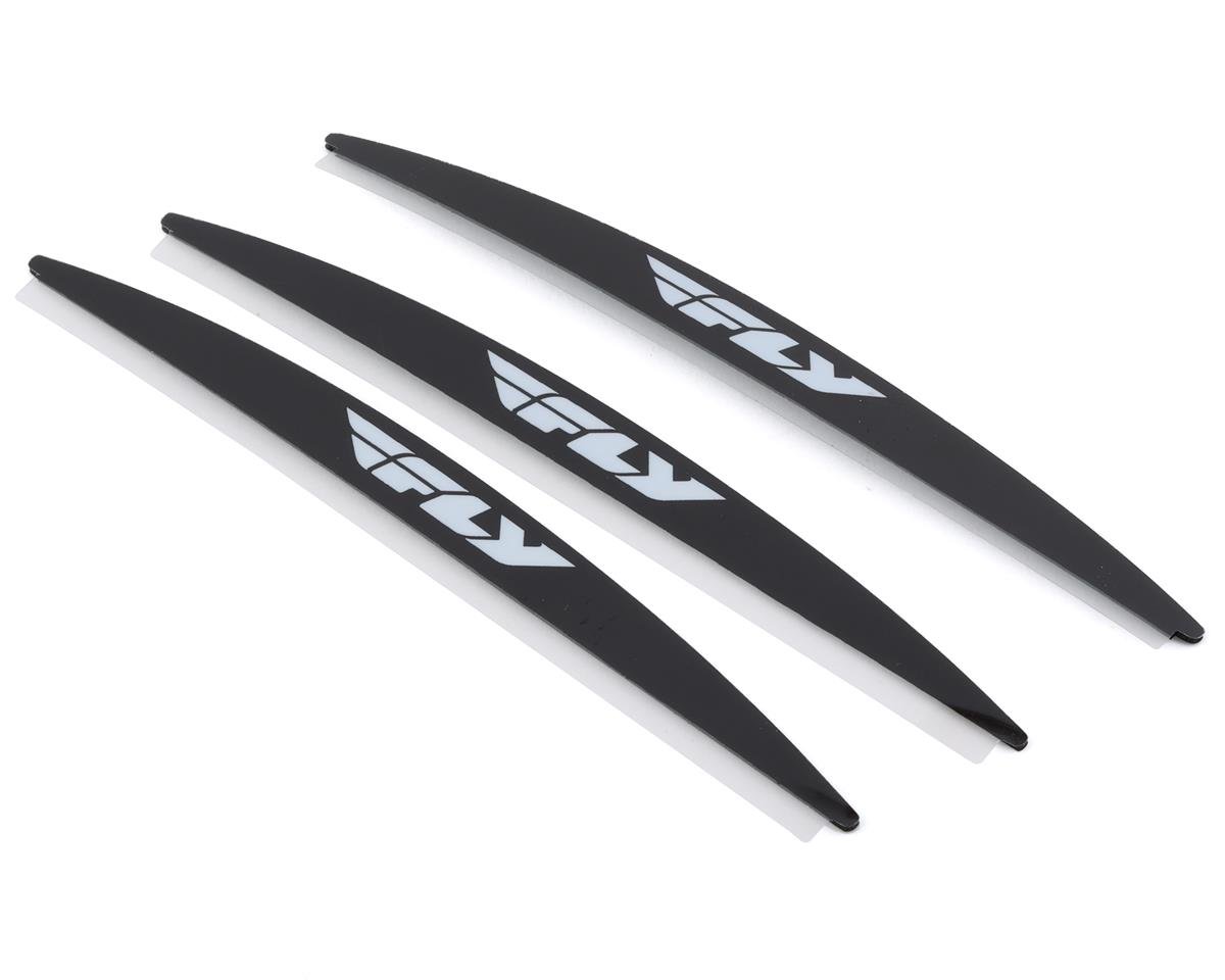 Fly Racing Roll-Off Mud Flap (Black) (3-Pack)