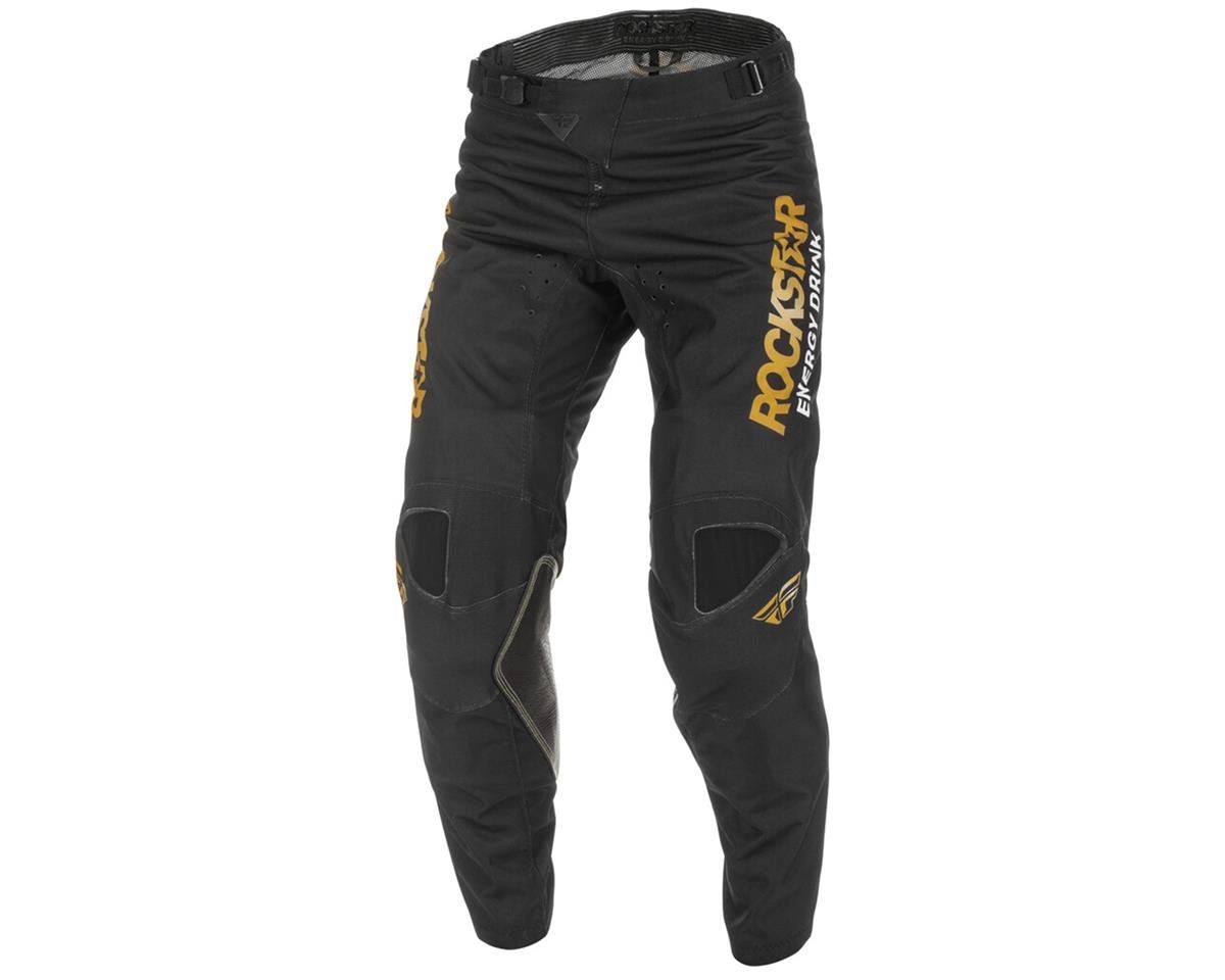 Fly Racing Kinetic Rockstar Pants (Black/Gold) (32) - 375-03332