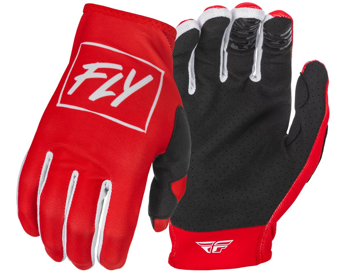 Fly Racing Lite Gloves (Red/White) (S) - 375-712S