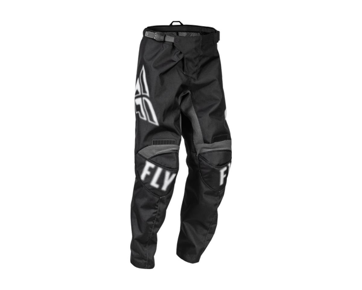 Fly Racing Youth F-16 Pants (Black/White) (24) - 376-23224