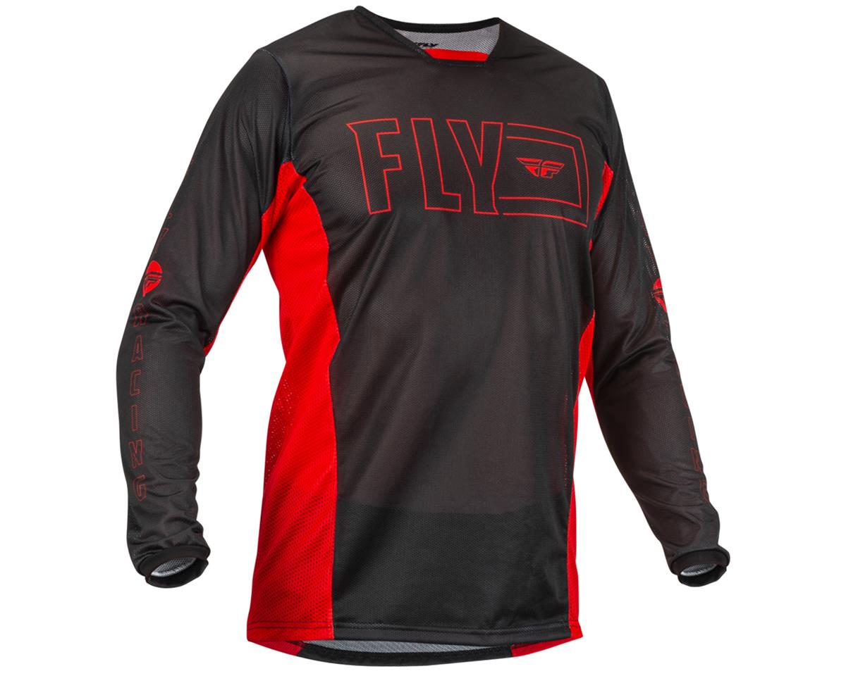 Fly Racing Kinetic Mesh Jersey (Red/Black) (M) - 376-314M