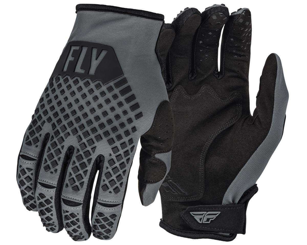 Fly Racing Kinetic Gloves (Dark Grey/Black) (L) - 376-410L