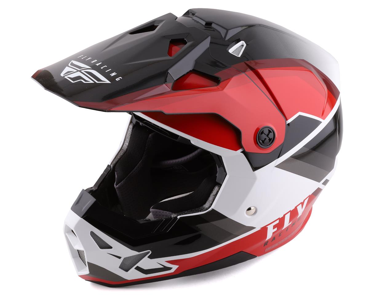 Fly Racing Formula CP Rush Helmet (Black/Red/White) (XL) - 73-0021X