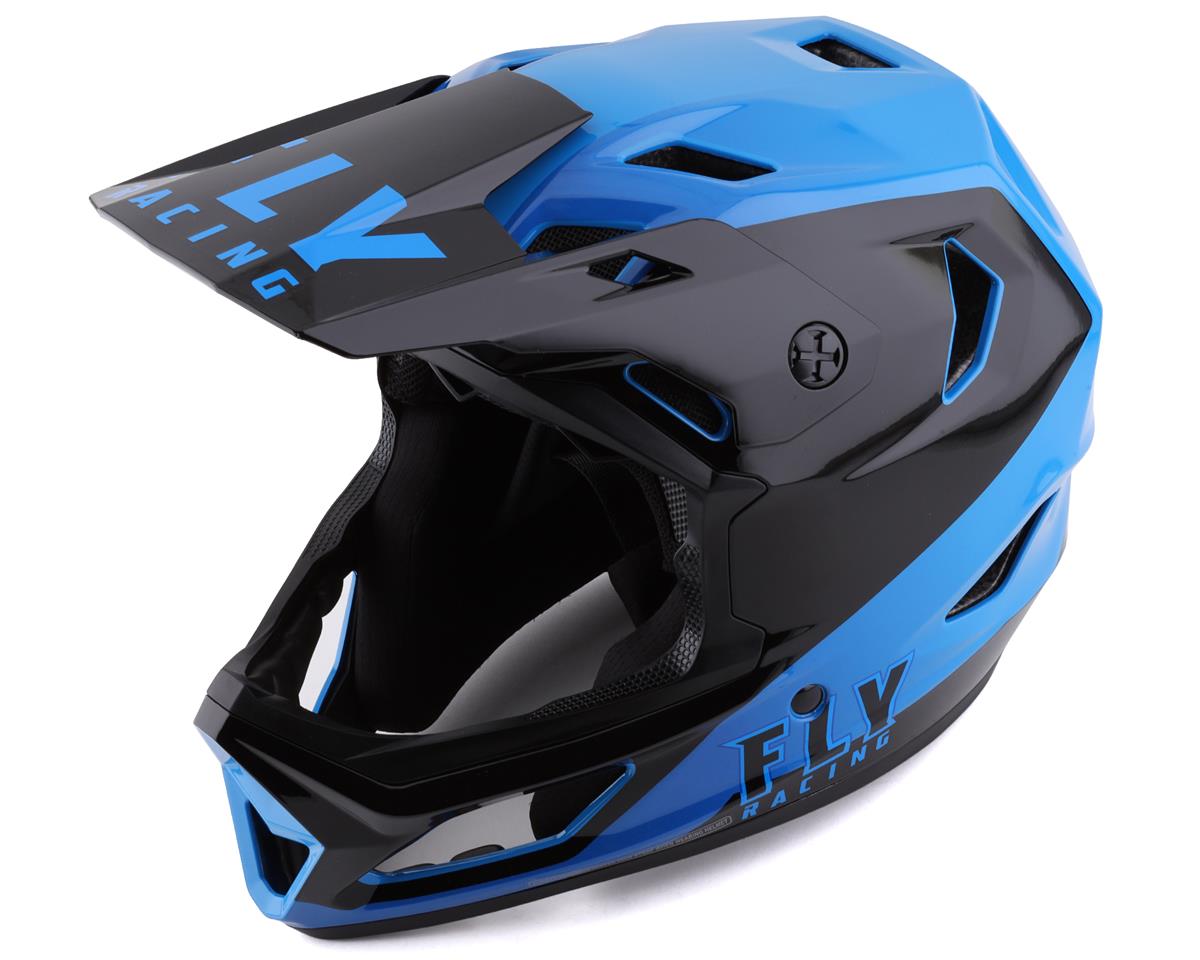 Fly Racing Rayce Helmet (Black/Blue) (M) - 73-3600M