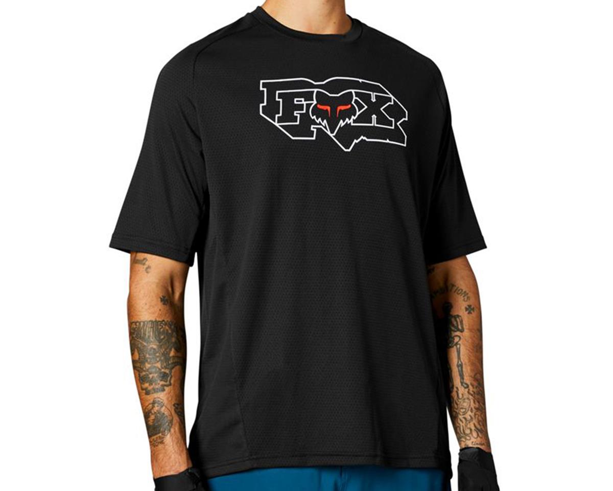 Fox Racing Defend Short Sleeve Jersey (Black) (S) - 27309-001S