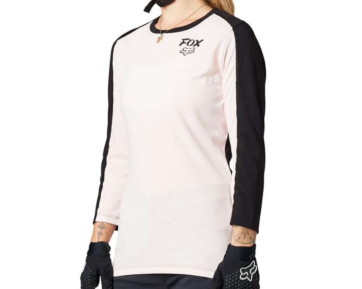 Fox Racing Women's Ranger DriRelease 3/4 Sleeve Jersey (Pale Pink) (L) - 27434-273L