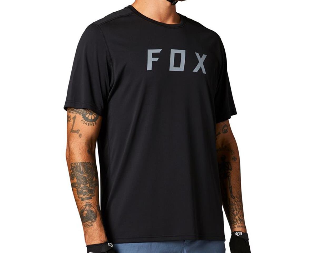 Fox Racing Ranger Fox Short Sleeve Jersey (Black) (S) - 27603-001S