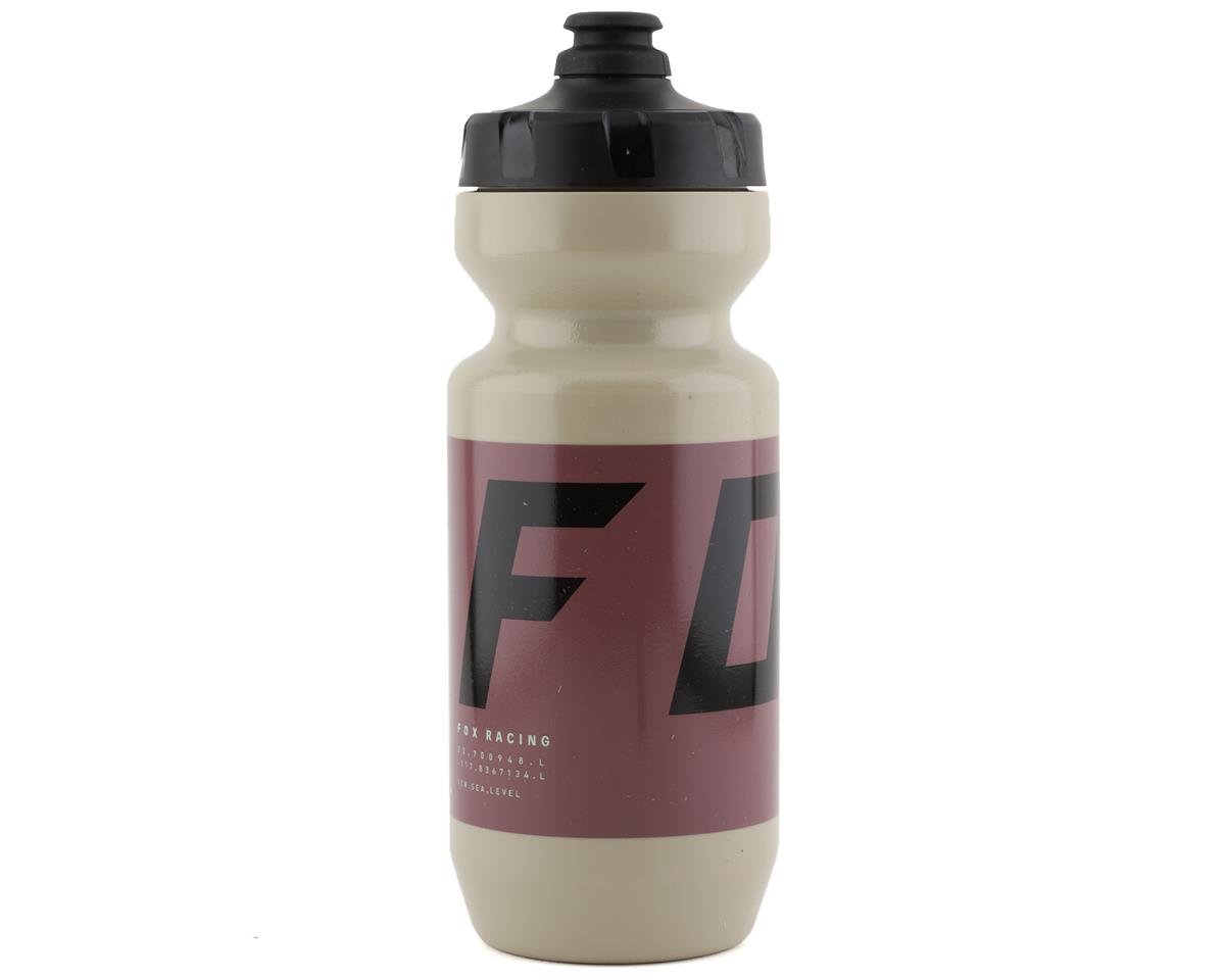 Fox Racing Purist Water Bottle w/ MoFlo Cap (Black) (22oz)