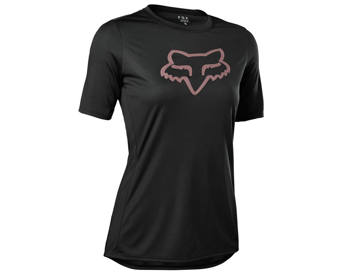 Fox Racing Women's Ranger Short Sleeve Jersey (Black) (L) - 29301-001-L