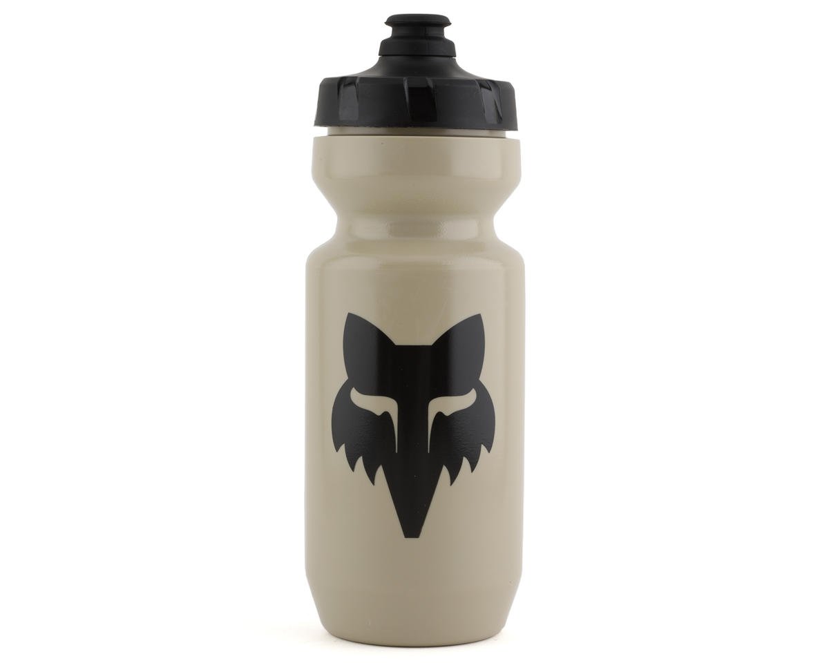 Fox Racing Purist Water Bottle w/ MoFlo Cap (Black) (22oz ...