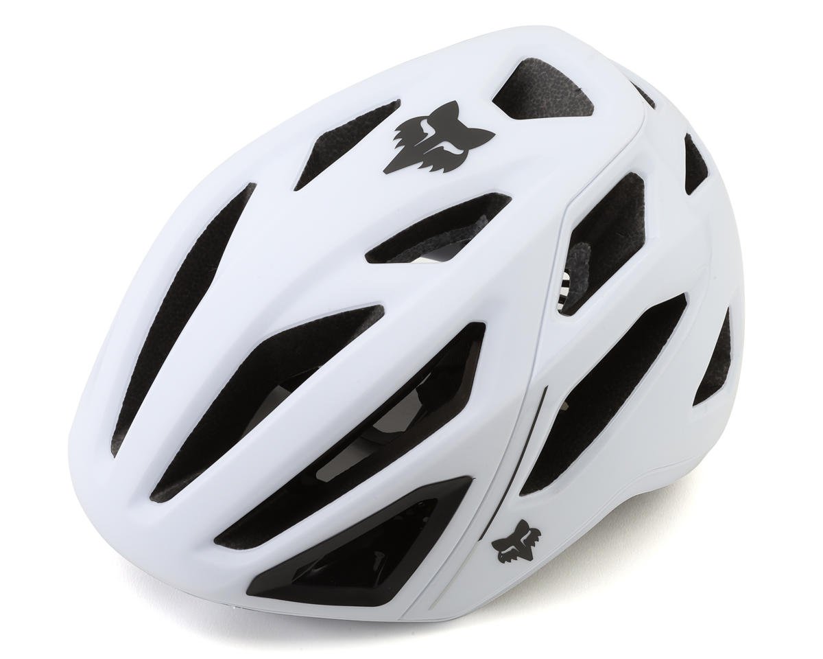 Fox Racing Crossframe Pro Trail Helmet (Solids/White) (M) - 31444-008-M