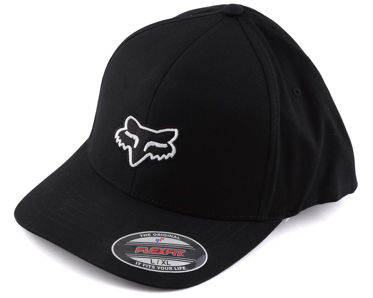 Fox Racing Legacy Flexfit Hat (Black) (L/XL) - Performance Bicycle