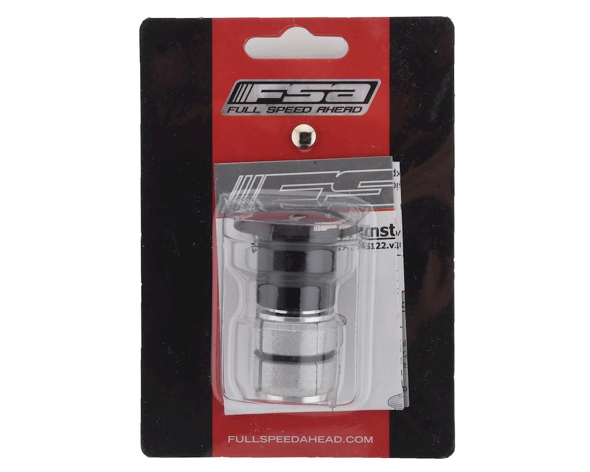 FSA Compressor Expander Plug & Top Cap (Black) (1