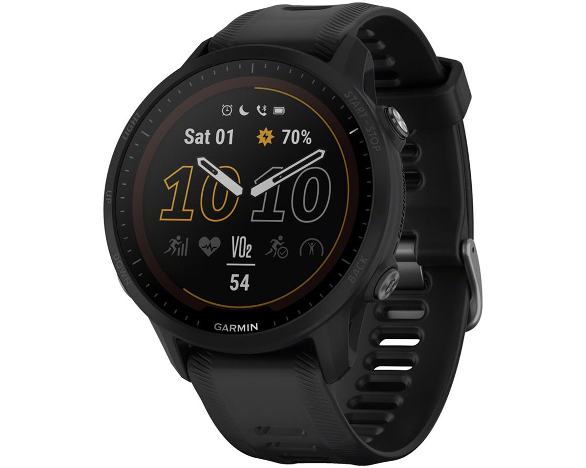 Garmin Forerunner 955 Solar GPS Smartwatch (Black) (MIP Display)