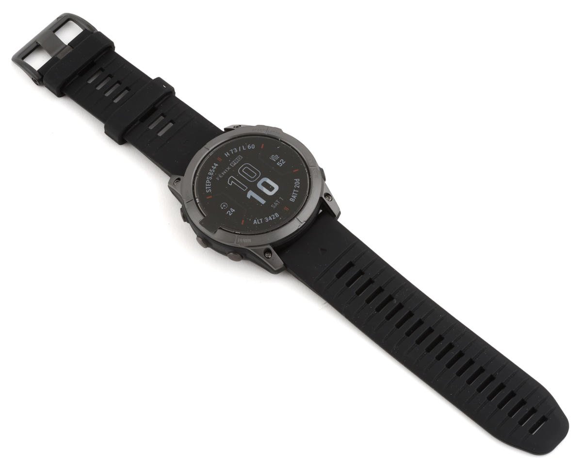 fēnix® 7 Pro Solar Edition – Gray avec bracelet noir – Garmin Store FR