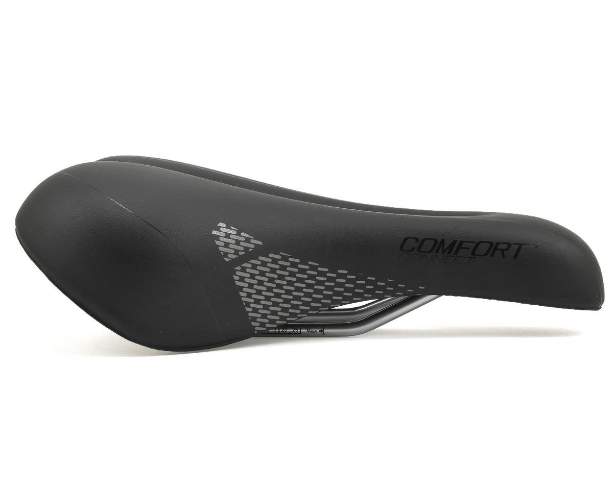 Giant Connect Comfort+ Saddle (Black) (Chromoly Rails) - Performance ...