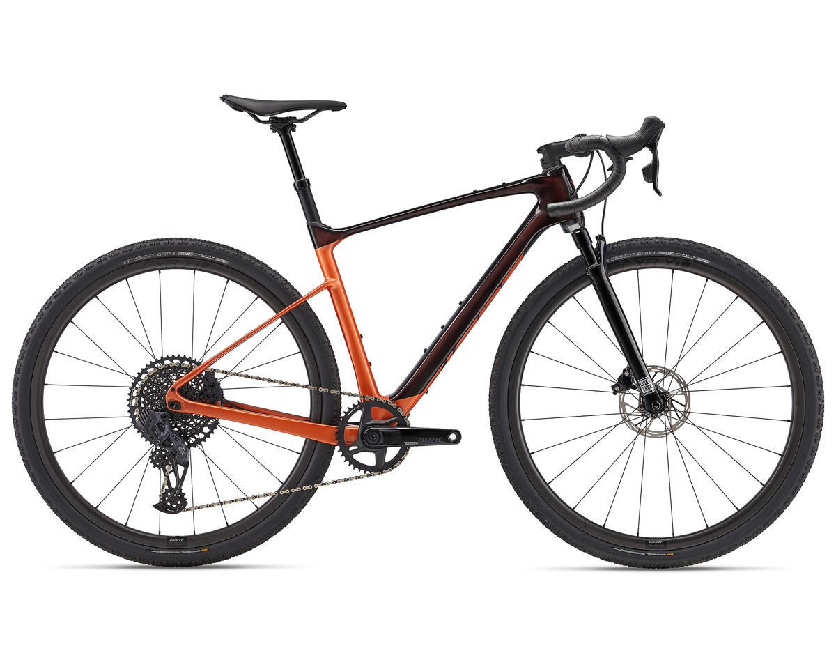 Giant Revolt X Advanced Pro 1 Adventure/Gravel Bike (Cordovan/Copper ...