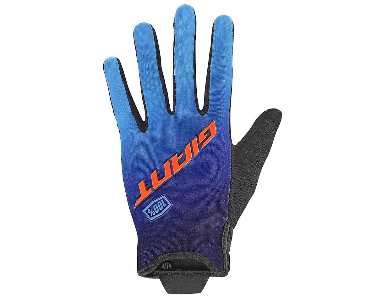 Giant Traverse 100% Long Finger Glove (Blue/Orange) (S) - 830000911