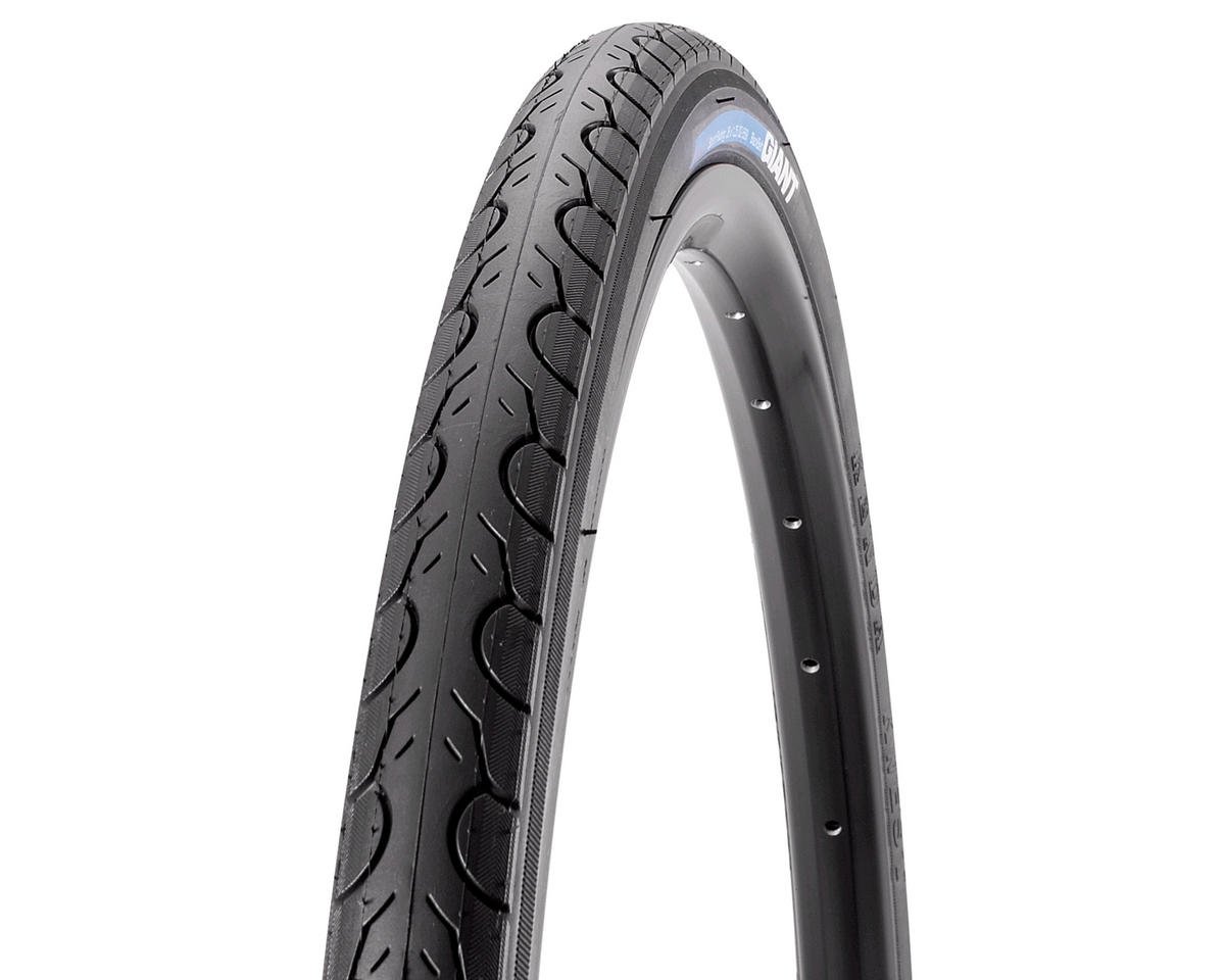 Giant FlatGuard Sport City Tire (Black) (700c) (38mm) (Wire) (BlackBelt)