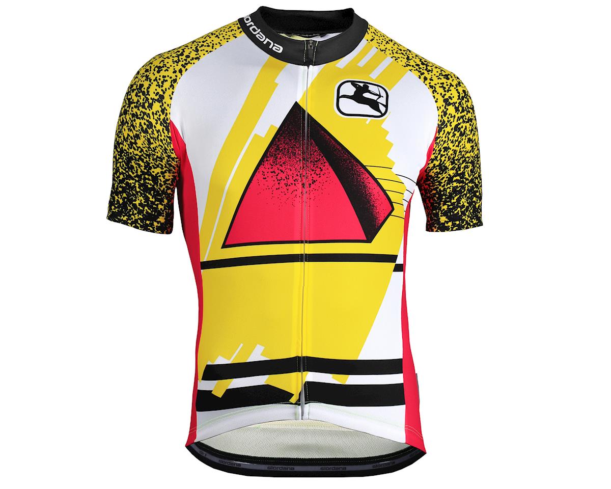 Giordana Piramide Jersey (Yellow/Magenta/White) (S)