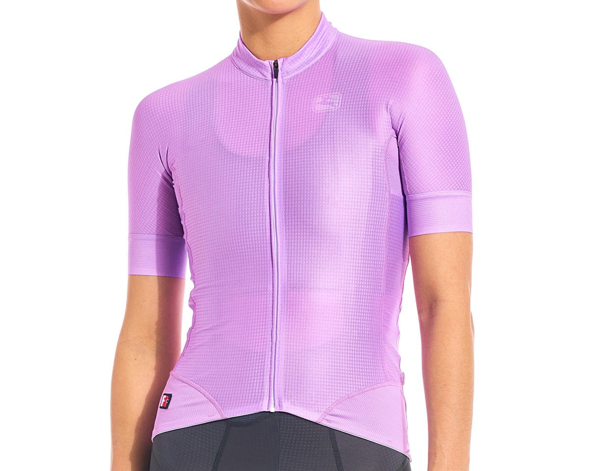 Giordana Women's FR-C Pro Neon Short Sleeve Jersey (Neon Lilac) (M)