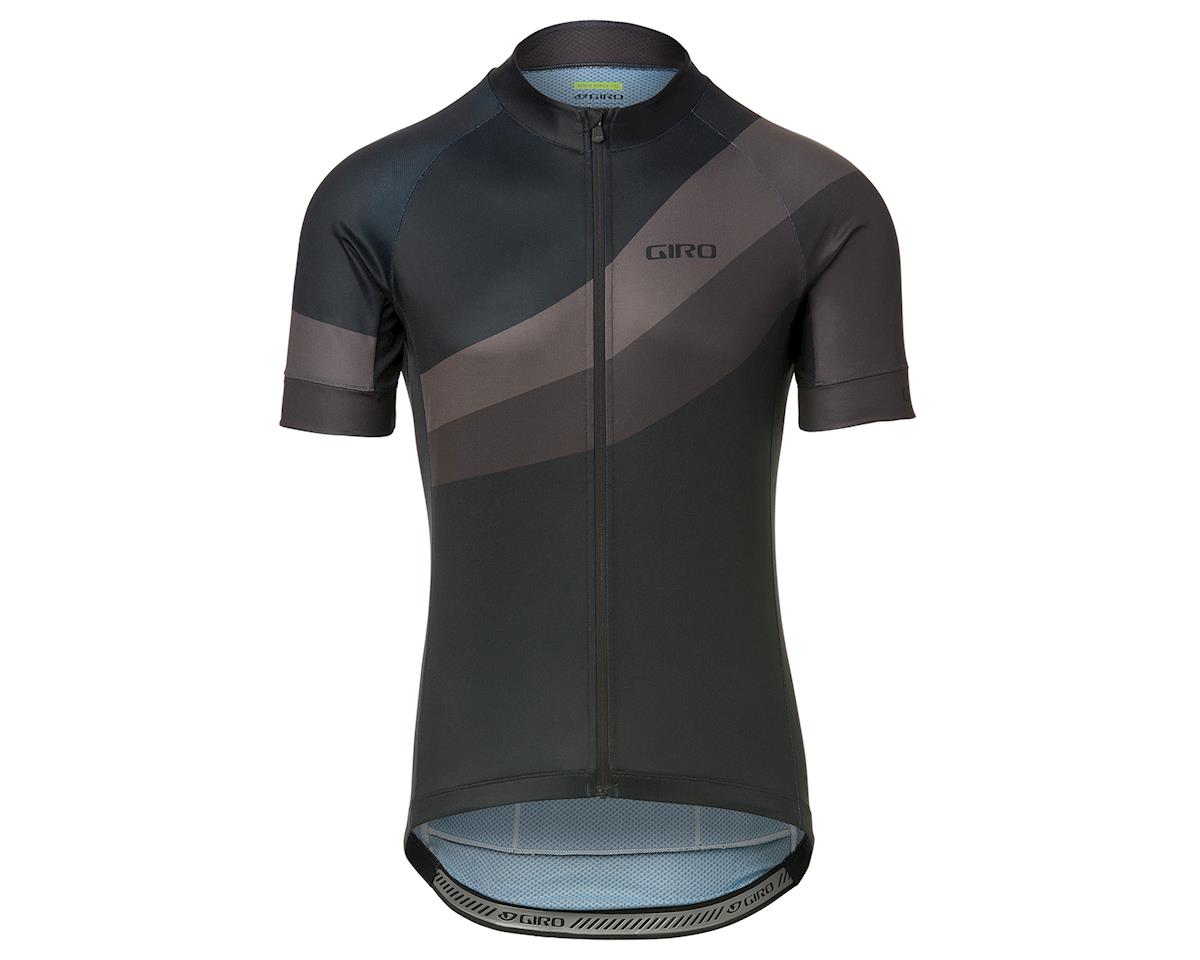 Men's Short Sleeve Jersey Black/Grey XXXL