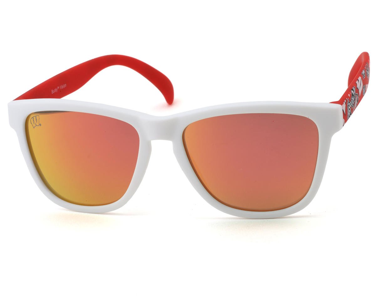 Goodr OG Collegiate Sunglasses (Bucky Vision) (Limited Edition)