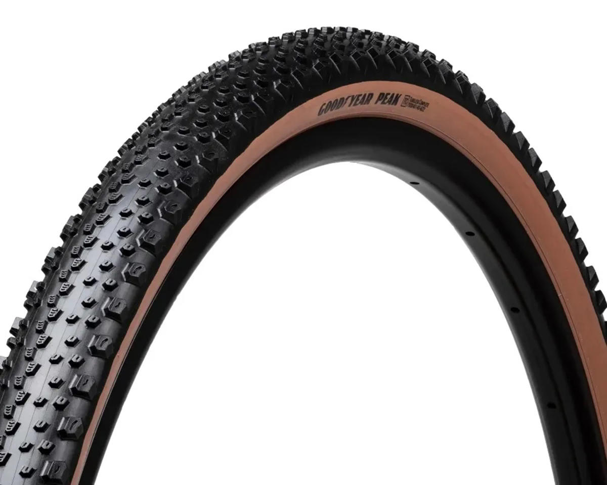 Goodyear Peak Ultimate Tubeless Gravel Tire (Tan Wall) (700c) (40mm) (Folding) (Dynamic AT/Tubeless