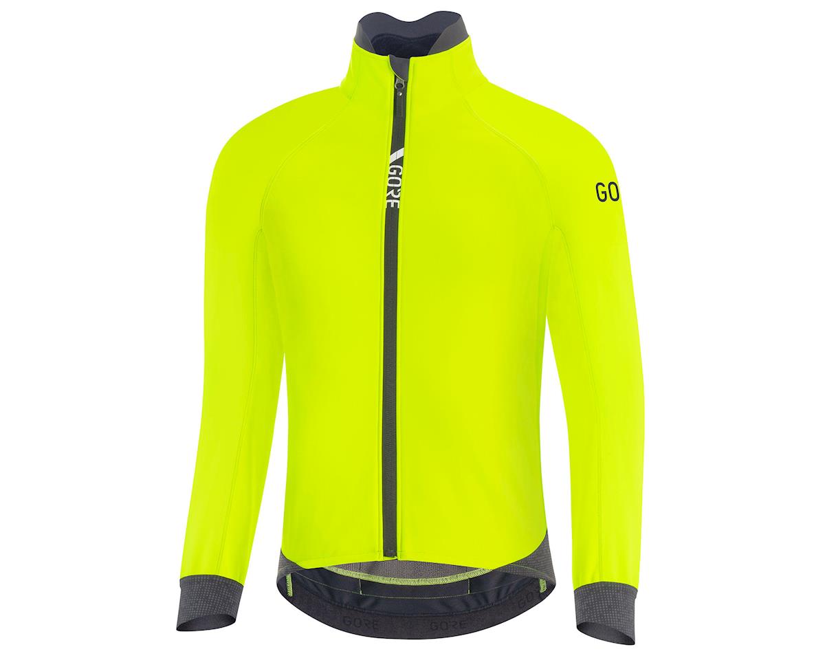 Gore Wear Men's C5 Gore-Tex Infinium Thermo Jacket (Neon Yellow) (L)
